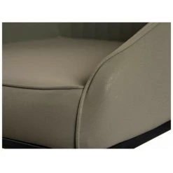 BRICOMARTEAU Fauteuil Rayures Gris Cuir Synthétique Acier (51 X 92 X 65 Cm) (51 X 92 X 65 Cm) -Pas Cher Fauteuil Magasin 66007263 2