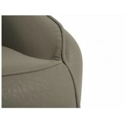 BRICOMARTEAU Fauteuil Rayures Gris Cuir Synthétique Acier (51 X 92 X 65 Cm) (51 X 92 X 65 Cm) -Pas Cher Fauteuil Magasin 66007263 3