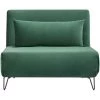 DRAWER Fauteuil Convertible En Velours - Joe Harper - Couleur - Vert Forêt