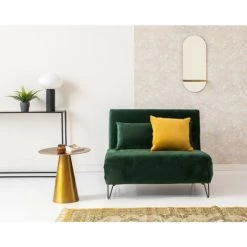 DRAWER Fauteuil Convertible En Velours - Joe Harper - Couleur - Vert Forêt 10 DRAWER Fauteuil Convertible En Velours - Joe Harper - Couleur - Vert Forêt -Pas Cher Fauteuil Magasin 66332611 4