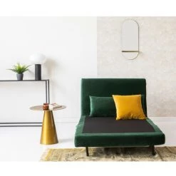 DRAWER Fauteuil Convertible En Velours - Joe Harper - Couleur - Vert Forêt 11 DRAWER Fauteuil Convertible En Velours - Joe Harper - Couleur - Vert Forêt -Pas Cher Fauteuil Magasin 66332611 5