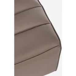 LES TENDANCES Fauteuil En Polyester Effet Cuir Marron Olivia 11 LES TENDANCES Fauteuil En Polyester Effet Cuir Marron Olivia -Pas Cher Fauteuil Magasin 66753621 5