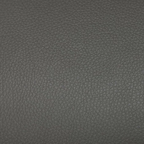 LES TENDANCES Fauteuil Inclinable Avec Repose-pied Gris Similicuir 5 LES TENDANCES Fauteuil Inclinable Avec Repose-pied Gris Similicuir – Image 3