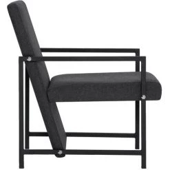 LES TENDANCES Fauteuil Gris Tissu 11 LES TENDANCES Fauteuil Gris Tissu -Pas Cher Fauteuil Magasin 66883029 5