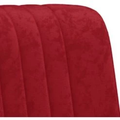 LES TENDANCES Fauteuil Rouge Bordeaux Velours -Pas Cher Fauteuil Magasin 66888667 5
