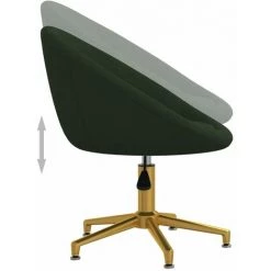 LES TENDANCES Fauteuil Pied Doré Et Assise Velours Vert Foncé Bozale 11 LES TENDANCES Fauteuil Pied Doré Et Assise Velours Vert Foncé Bozale -Pas Cher Fauteuil Magasin 66896881 5