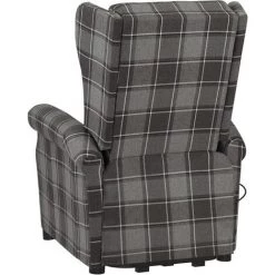 LES TENDANCES Fauteuil De Massage Inclinable Gris Tissu 11 LES TENDANCES Fauteuil De Massage Inclinable Gris Tissu -Pas Cher Fauteuil Magasin 66899034 5