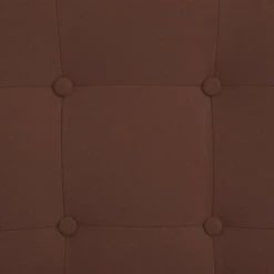 LES TENDANCES Fauteuil Inclinable Avec Repose-pieds Marron Tissu En Daim -Pas Cher Fauteuil Magasin 66905061 2