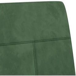 LES TENDANCES Chaise Cantilever Vert Foncé Velours 11 LES TENDANCES Chaise Cantilever Vert Foncé Velours -Pas Cher Fauteuil Magasin 66912046 5