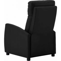 LES TENDANCES Fauteuil Inclinable électrique Noir Similicuir 10 LES TENDANCES Fauteuil Inclinable électrique Noir Similicuir -Pas Cher Fauteuil Magasin 66912311 4