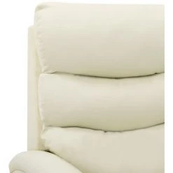 LES TENDANCES Fauteuil Inclinable électrique Crème Similicuir -Pas Cher Fauteuil Magasin 66913497 5