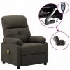 LES TENDANCES Fauteuil De Massage Inclinable électrique Taupe Tissu 1 LES TENDANCES Fauteuil De Massage Inclinable électrique Taupe Tissu -Pas Cher Fauteuil Magasin 66913717 1
