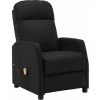 LES TENDANCES Fauteuil De Massage Inclinable Noir Similicuir Maestro -Pas Cher Fauteuil Magasin 66916546 1