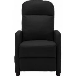 LES TENDANCES Fauteuil De Massage Inclinable Noir Similicuir Maestro 10 LES TENDANCES Fauteuil De Massage Inclinable Noir Similicuir Maestro -Pas Cher Fauteuil Magasin 66916546 4
