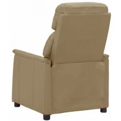 LES TENDANCES Fauteuil De Massage Inclinable Cappuccino Similicuir 11 LES TENDANCES Fauteuil De Massage Inclinable Cappuccino Similicuir -Pas Cher Fauteuil Magasin 66925806 5