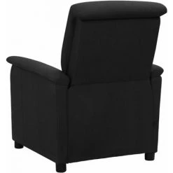 LES TENDANCES Fauteuil Releveur Inclinable De Massage Noir Tissu -Pas Cher Fauteuil Magasin 66927608 4