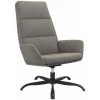 Chaise De Relaxation Gris Clair Velours VidaXL - Gris -Pas Cher Fauteuil Magasin 67270154 1