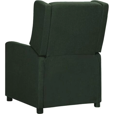 TRUE DEAL Fauteuil Releveur Inclinable Vert Foncé Tissu 7 TRUE DEAL Fauteuil Releveur Inclinable Vert Foncé Tissu – Image 5