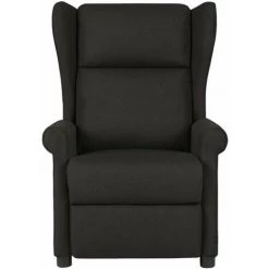 TRUE DEAL Fauteuil Inclinable De Massage électrique Noir Tissu -Pas Cher Fauteuil Magasin 67294046 3