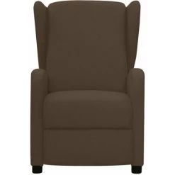 TRUE DEAL Fauteuil Releveur Inclinable Marron Tissu 9 TRUE DEAL Fauteuil Releveur Inclinable Marron Tissu -Pas Cher Fauteuil Magasin 67299530 3
