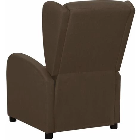 TRUE DEAL Fauteuil Releveur Inclinable Marron Tissu 7 TRUE DEAL Fauteuil Releveur Inclinable Marron Tissu – Image 5