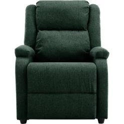 TRUE DEAL Fauteuil Inclinable électrique Vert Foncé Tissu -Pas Cher Fauteuil Magasin 67299546 3