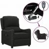 TRUE DEAL Fauteuil Inclinable électrique Noir Tissu -Pas Cher Fauteuil Magasin 67299585 1