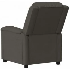 TRUE DEAL Fauteuil Inclinable Gris Foncé Velours 11 TRUE DEAL Fauteuil Inclinable Gris Foncé Velours -Pas Cher Fauteuil Magasin 67301117 5