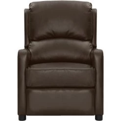 TRUE DEAL Fauteuil Releveur Inclinable Marron Similicuir Brillant 9 TRUE DEAL Fauteuil Releveur Inclinable Marron Similicuir Brillant -Pas Cher Fauteuil Magasin 67304423 3