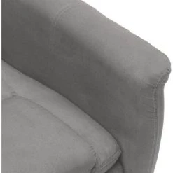 LES TENDANCES Fauteuil Inclinable électrique Gris Clair Similicuir Daim 11 LES TENDANCES Fauteuil Inclinable électrique Gris Clair Similicuir Daim -Pas Cher Fauteuil Magasin 67538482 5