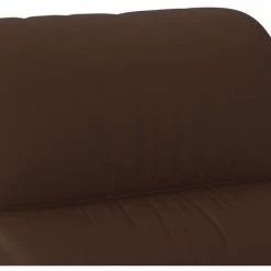 Fauteuil De Massage Inclinable Marron Similicuir VidaXL - Brun -Pas Cher Fauteuil Magasin 67892199 5
