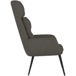 Chaise De Relaxation Gris Foncé Similicuir Daim VidaXL - Gris 10 Chaise De Relaxation Gris Foncé Similicuir Daim VidaXL - Gris -Pas Cher Fauteuil Magasin 67892218 4