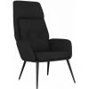 Chaise De Relaxation Noir Similicuir Daim VidaXL - Noir 1 Chaise De Relaxation Noir Similicuir Daim VidaXL - Noir -Pas Cher Fauteuil Magasin 67892905 1