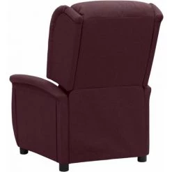 Fauteuil Inclinable électrique Violet Tissu VidaXL - Pourpre 10 Fauteuil Inclinable électrique Violet Tissu VidaXL - Pourpre -Pas Cher Fauteuil Magasin 67892955 4