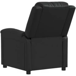 Fauteuil Inclinable Noir Similicuir VidaXL - Noir 11 Fauteuil Inclinable Noir Similicuir VidaXL - Noir -Pas Cher Fauteuil Magasin 67893592 5