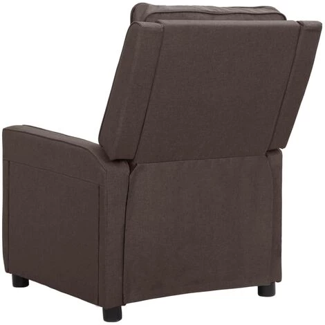 Fauteuil Inclinable électrique Taupe Tissu VidaXL - Taupe 6 Fauteuil Inclinable électrique Taupe Tissu VidaXL - Taupe – Image 4