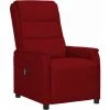 Fauteuil Inclinable électrique Rouge Bordeaux Similicuir VidaXL - Rouge -Pas Cher Fauteuil Magasin 67943807 1