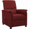 Fauteuil Inclinable électrique Bordeaux Tissu VidaXL - Rouge 2 Fauteuil Inclinable électrique Bordeaux Tissu VidaXL - Rouge -Pas Cher Fauteuil Magasin 67943817 1