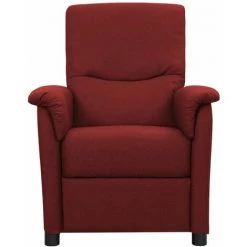 Fauteuil Inclinable électrique Bordeaux Tissu VidaXL - Rouge 8 Fauteuil Inclinable électrique Bordeaux Tissu VidaXL - Rouge -Pas Cher Fauteuil Magasin 67943817 2
