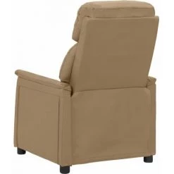 Fauteuil De Massage Inclinable électrique Cappuccino Similicuir VidaXL - Brun 10 Fauteuil De Massage Inclinable électrique Cappuccino Similicuir VidaXL - Brun -Pas Cher Fauteuil Magasin 67943918 4