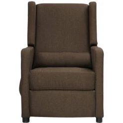 Fauteuil Inclinable électrique Marron Tissu VidaXL 8 Fauteuil Inclinable électrique Marron Tissu VidaXL -Pas Cher Fauteuil Magasin 67943929 2