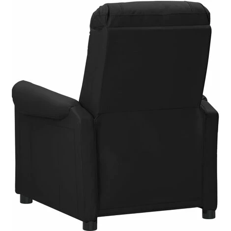 Fauteuil Inclinable électrique Noir Similicuir VidaXL - Noir 6 Fauteuil Inclinable électrique Noir Similicuir VidaXL - Noir – Image 4