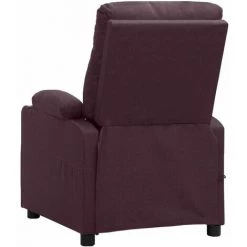 Fauteuil Inclinable électrique Violet Tissu VidaXL - Pourpre 10 Fauteuil Inclinable électrique Violet Tissu VidaXL - Pourpre -Pas Cher Fauteuil Magasin 67944020 4