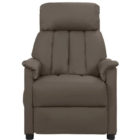 Fauteuil De Massage Inclinable électrique Gris Similicuir VidaXL - Gris 4 Fauteuil De Massage Inclinable électrique Gris Similicuir VidaXL - Gris – Image 2