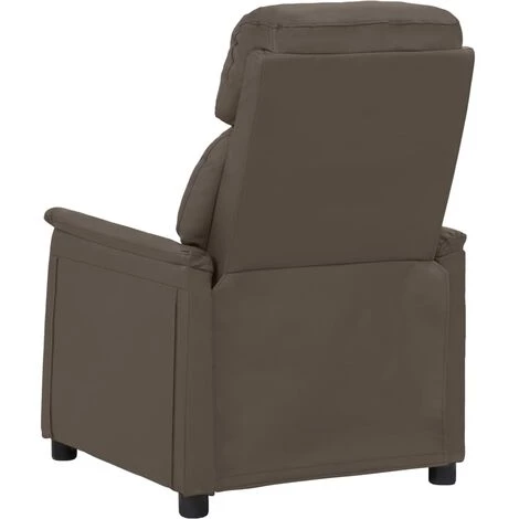 Fauteuil De Massage Inclinable électrique Gris Similicuir VidaXL - Gris 6 Fauteuil De Massage Inclinable électrique Gris Similicuir VidaXL - Gris – Image 4