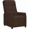 Fauteuil Inclinable électrique Marron Similicuir VidaXL - Brun