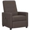 Fauteuil Inclinable électrique Taupe Tissu VidaXL - Taupe