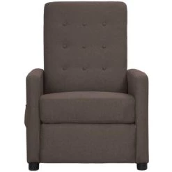 Fauteuil Inclinable électrique Taupe Tissu VidaXL - Taupe 8 Fauteuil Inclinable électrique Taupe Tissu VidaXL - Taupe -Pas Cher Fauteuil Magasin 68006710 2