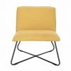 AUTRES Fauteuil Bas IVO - Tissu Jaune - Style Contemporain - L 63 X P 75 X H 70 Cm 2 AUTRES Fauteuil Bas IVO - Tissu Jaune - Style Contemporain - L 63 X P 75 X H 70 Cm -Pas Cher Fauteuil Magasin 68316331 1