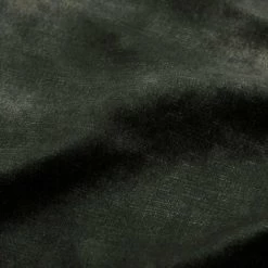 DéCOSHOP26 Fauteuil Rembourré En Tissu Velours Vert Foncé Design Rétro Vintage Pieds Métal Noir - Noir -Pas Cher Fauteuil Magasin 68414468 4